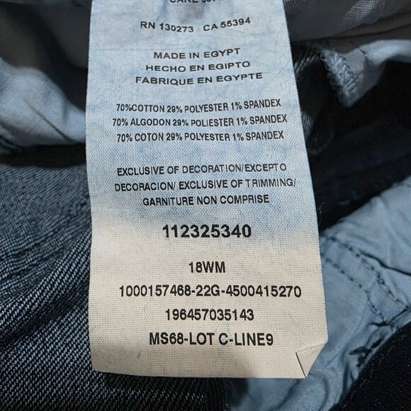 Lee High Rise Skinny Leg Slim Jeans Womens Plus Sz 18W Medium & 20W Medium Blue - Picture 11 of 12